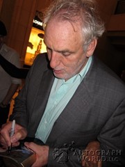 signing photo