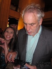 signing photo
