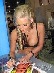 signing photo