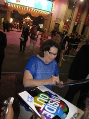 signing photo