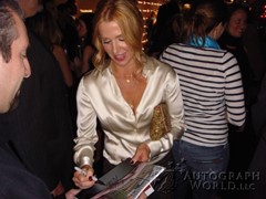 signing photo