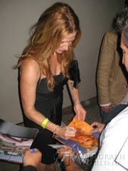 signing photo