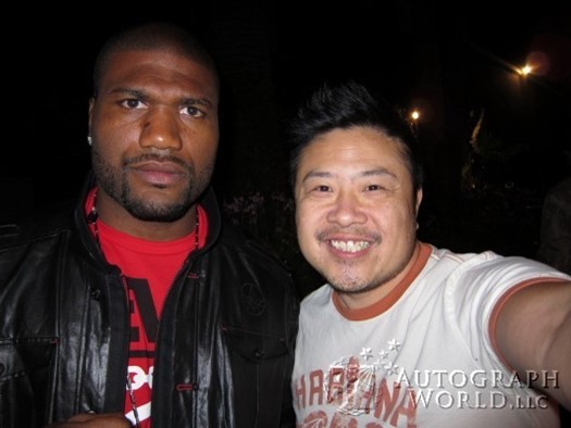 Quinton Jackson autograph