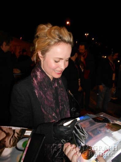 Radha Mitchell autograph