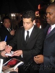 signing photo