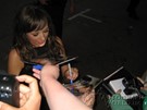 Rashida Jones signing proof