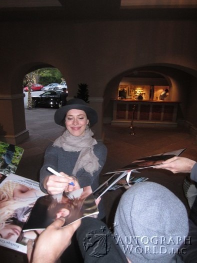 Rebecca Hall autograph