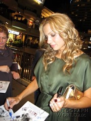 signing photo