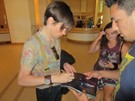 Reeve Carney signing proof