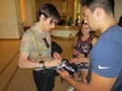 Reeve Carney signing proof