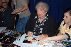 signing photo