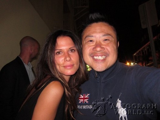 Rhona Mitra autograph