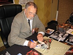 signing photo