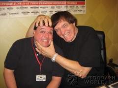 signing photo