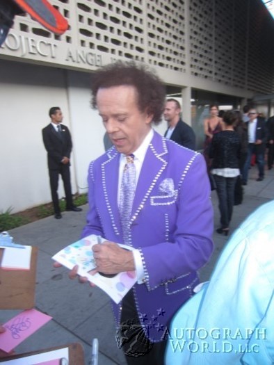 Richard Simmons autograph