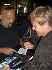 signing photo