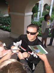 signing photo