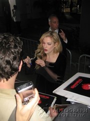 signing photo