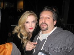 signing photo