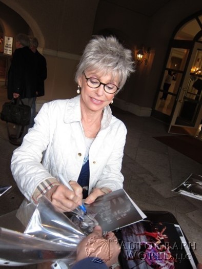 Rita Moreno autograph