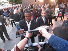 signing photo