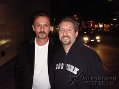 signing photo