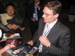 signing photo