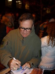 signing photo