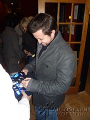 signing photo