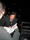 Rob Schneider signing proof