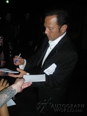 signing photo