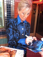 signing photo