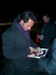 signing photo