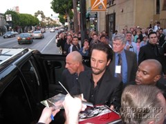signing photo