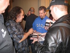 signing photo