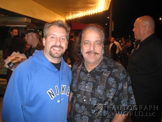 Ron Jeremy autograph