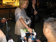 signing photo
