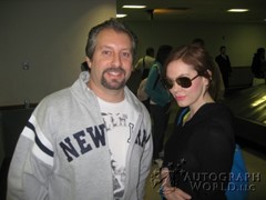 signing photo