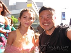 signing photo