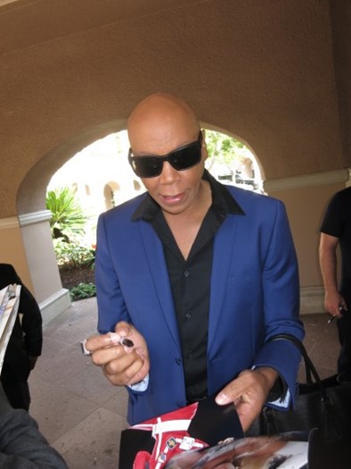 RuPaul autograph