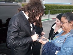 signing photo