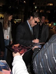 signing photo