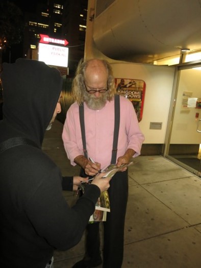 Russell Hodgkinson autograph