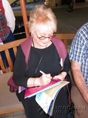 signing photo