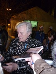 signing photo