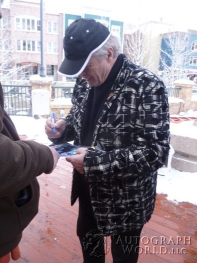 Rutger Hauer autograph