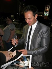 signing photo