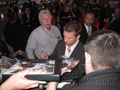 signing photo