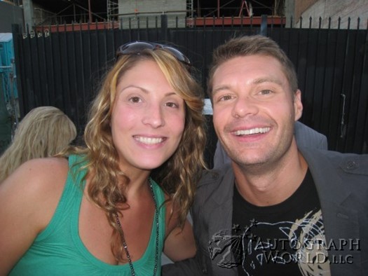 Ryan Seacrest autograph