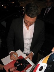 signing photo